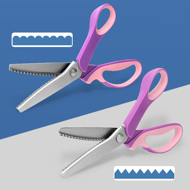 🥳✨ Multifunktionale Zickzack-Schere, gezackte Schere ✂️🧵