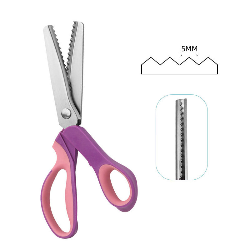 🥳✨ Multifunktionale Zickzack-Schere, gezackte Schere ✂️🧵