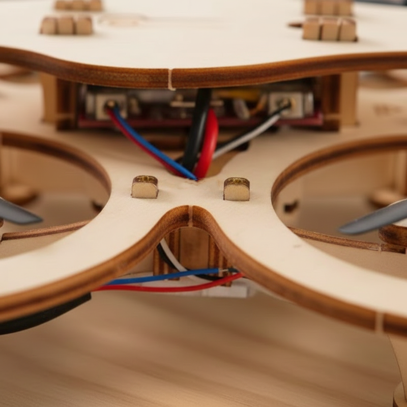 ✈️🚁 50% RABATT! DIY-Holz-Drohnen-Bausatz für Kinder – Höhenstabilisierung, stabile Fernsteuerung & extra Sicherheit! 🎁✨