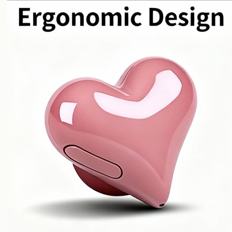 Herzförmige rote Bluetooth-Kopfhörer❤️ Das perfekte Geschenk zum Valentinstag