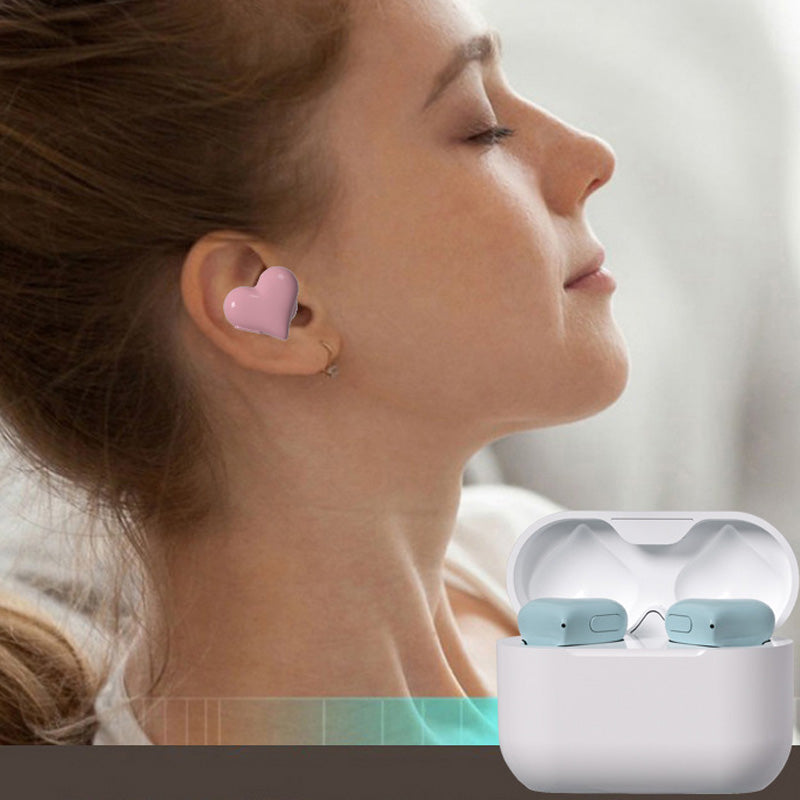 Herzförmige rote Bluetooth-Kopfhörer❤️ Das perfekte Geschenk zum Valentinstag