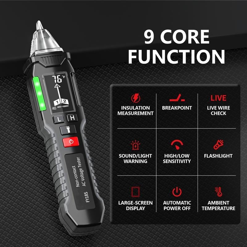 Gluschwein - 🔥Sonderangebot – Berührungsloser Wechselspannungsprüfer-Stift
