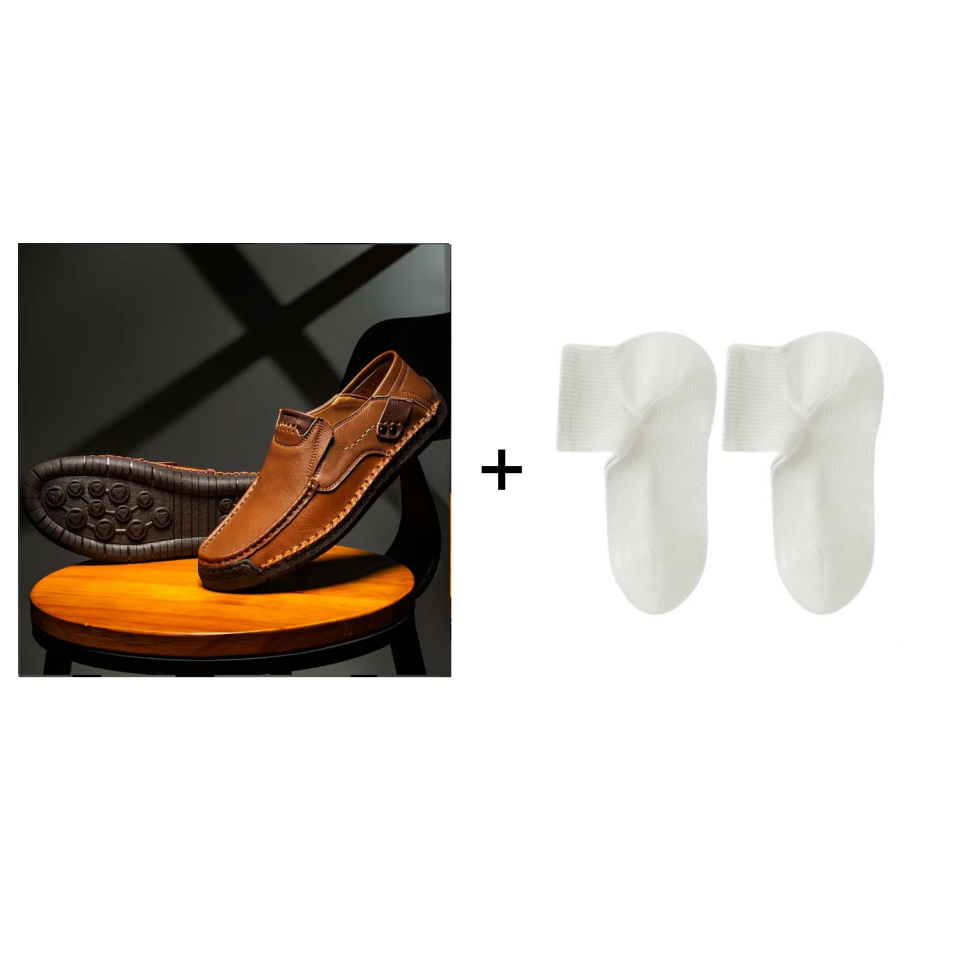 👞 50% RABATT! 🔥 Atmungsaktive Kalbsleder-Klassische Lederschuhe für Herren – Bequeme Passform, Zeitloses Design & Ideal Für Arbeit & Freizeit ✨