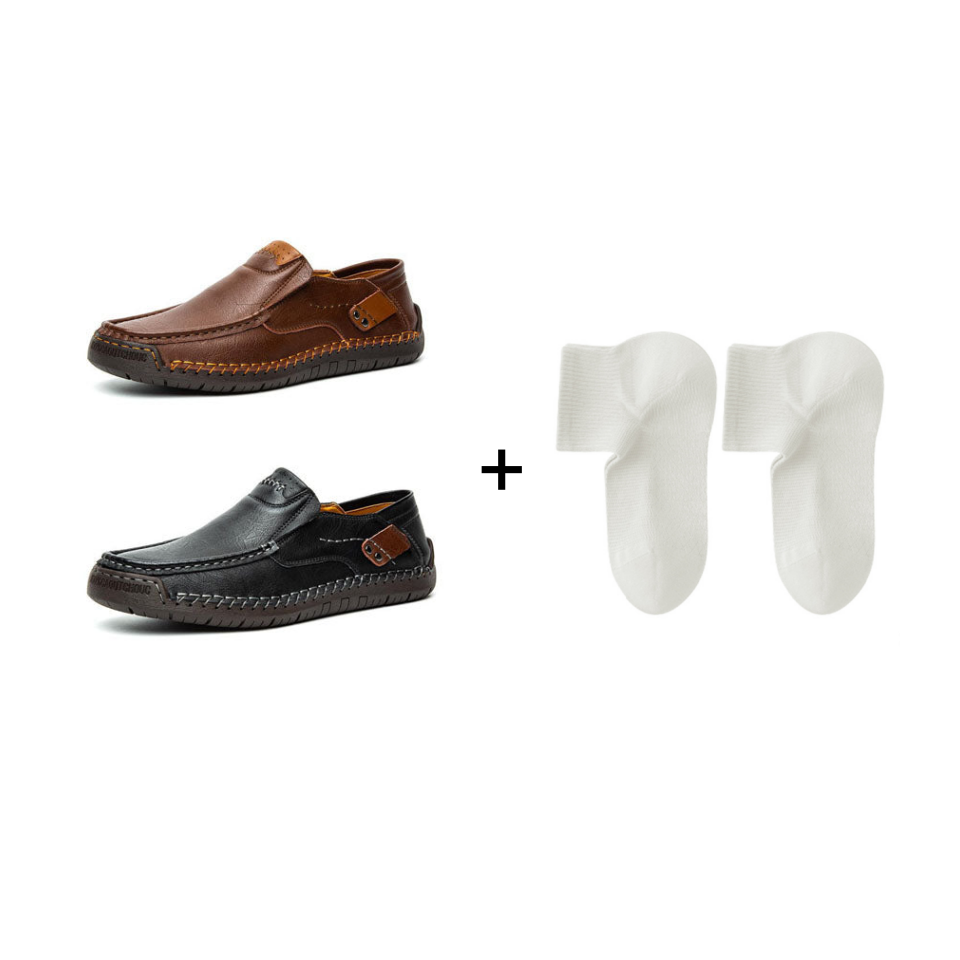 👞 50% RABATT! 🔥 Atmungsaktive Kalbsleder-Klassische Lederschuhe für Herren – Bequeme Passform, Zeitloses Design & Ideal Für Arbeit & Freizeit ✨