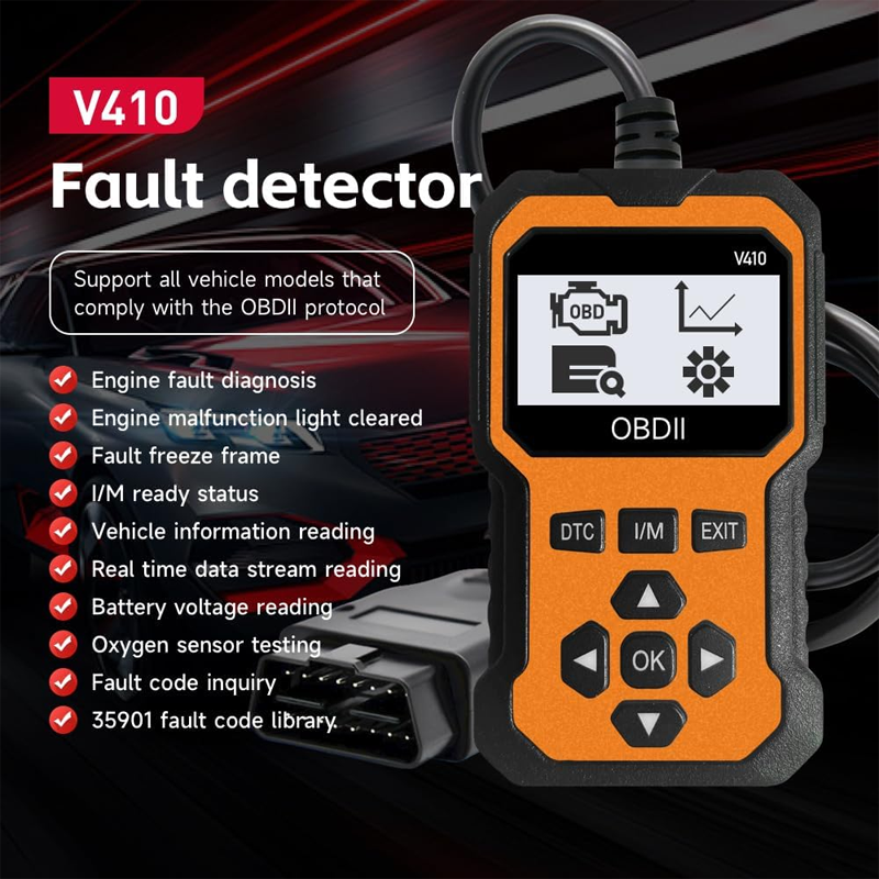 📢📢50% Rabatt!! ⏰ Universelles OBD2-Diagnosegerät & Fehlercodeleser für Autos