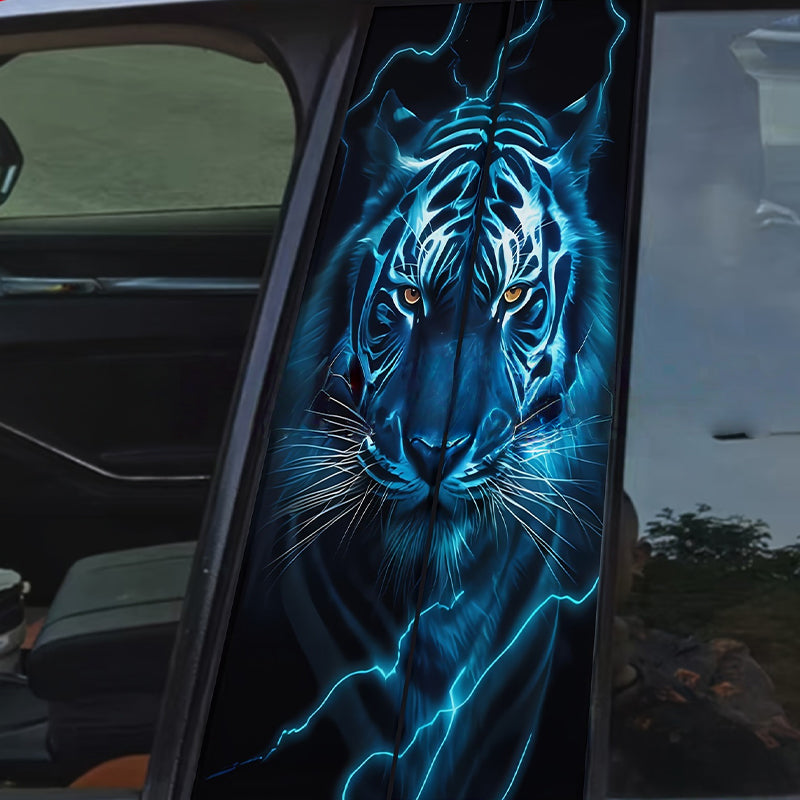 Gluschwein - B-Säulen-Kratzschutz 🚗 Schützt vor Schlüsselkratzern + hochauflösendes Design + UV-Schutz. Einfach selbst anbringen und Ihrem alten Auto neuen Glanz verleihen! 🎨