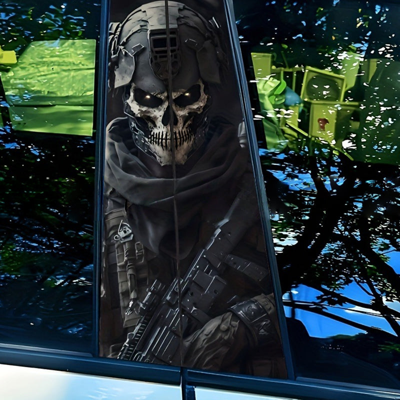 Gluschwein - B-Säulen-Kratzschutz 🚗 Schützt vor Schlüsselkratzern + hochauflösendes Design + UV-Schutz. Einfach selbst anbringen und Ihrem alten Auto neuen Glanz verleihen! 🎨