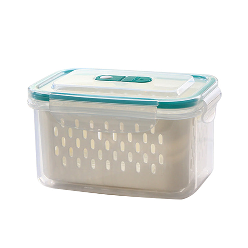 🥗 49% Rabatt! 🧊 5er-Set Kühlschrank-Aufbewahrungsboxen – stapelbare Obstboxen mit abnehmbarem Sieb, BPA-frei, ideal für Picknicks und Camping 🥦