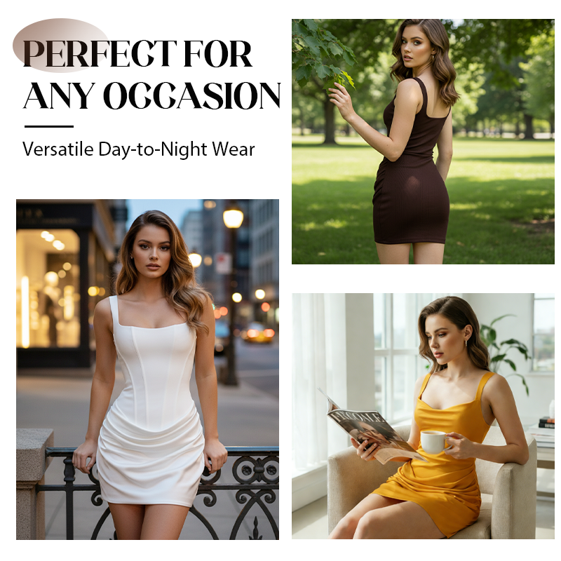 🔥Solange der Vorrat reicht 49 % Rabatt!🎉Damen Sleeveless Sexy Midi-Kleid
