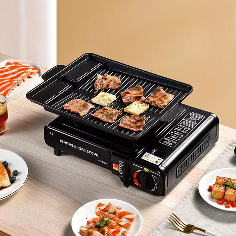 Gluschwein - 💎 50% RABATT! 💎 Tragbarer Kocher für Butan und Flüssiggas – Dual-Fuel-Kompatibilität, 2900 W Leistung & Ultra-Tragbares Design