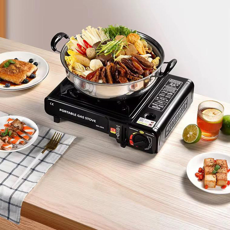 Gluschwein - 💎 50% RABATT! 💎 Tragbarer Kocher für Butan und Flüssiggas – Dual-Fuel-Kompatibilität, 2900 W Leistung & Ultra-Tragbares Design
