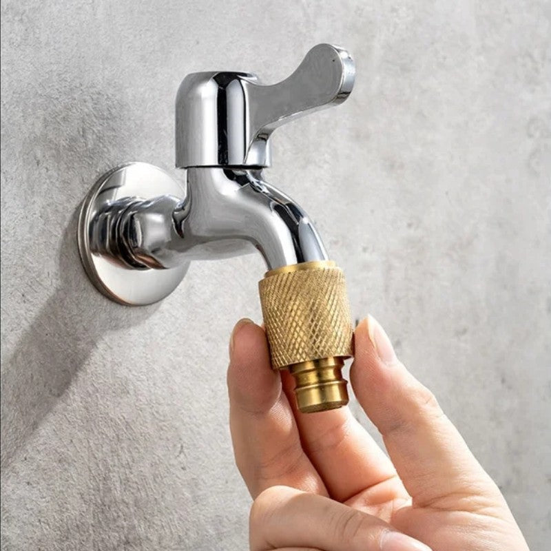 Kupfer-Wasserrohradapter und Düse für Hochdruck-Wasserschlauch