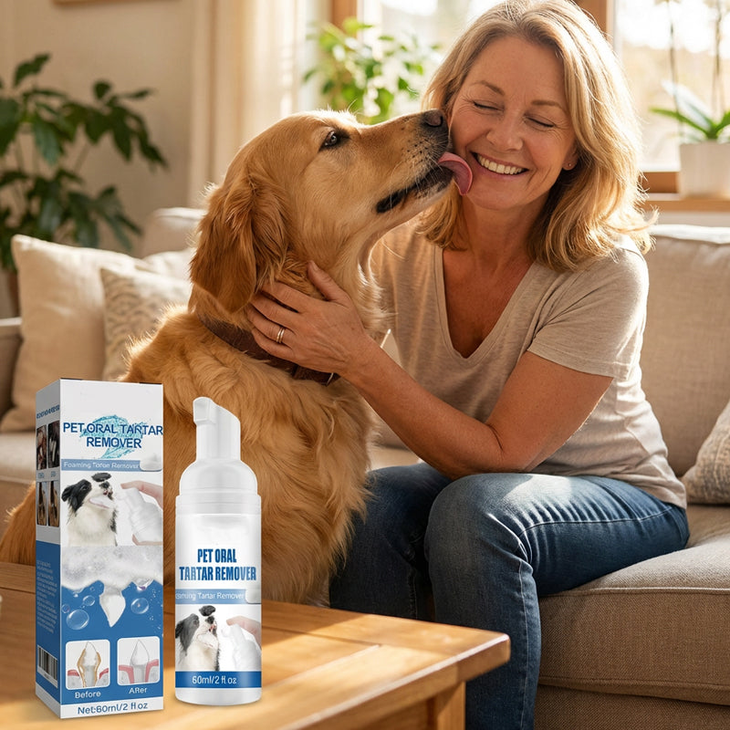 💘 Nur für kurze Zeit: 50% Rabatt!🐾 Schaum-Zahnsteinentferner für Haustiere – Natürliche Formel & mühelose Anwendung!