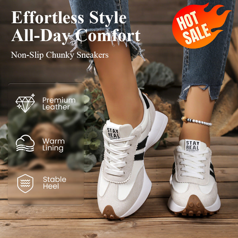 Gluschwein - 🎁Neuheiten 2026 – 49 % reduziert!💥✨Neue Damen-Freizeitschuhe für Frühling und Herbst: Runde Zehenpartie, dicke Sohle👟🔥