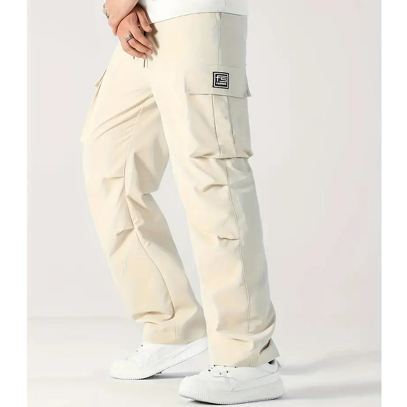Lässige Herren-Cargohose mit mehreren Taschen