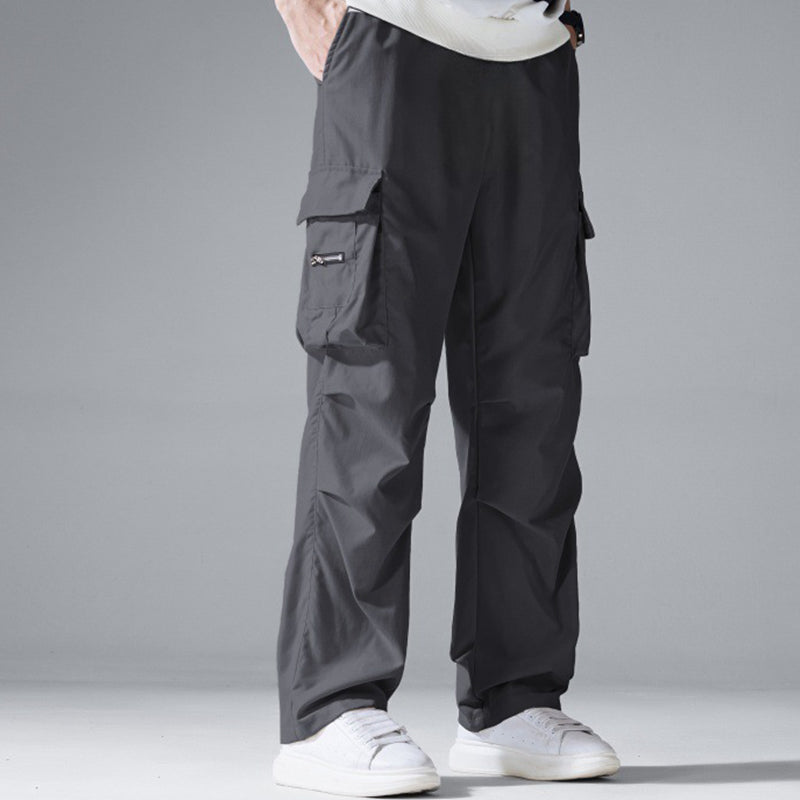 Lässige Herren-Cargohose mit mehreren Taschen