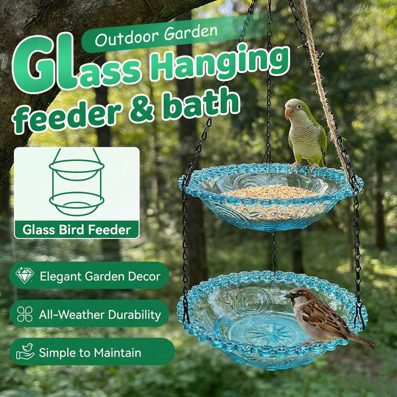 🔥💐 Der Frühjahrs-Bestseller ist zurück – die hängende Vogelbadewanne im Wasserfall-Design⚡ In ganz Europa wurden bereits über 50.000 Stück verkauft – sogar die Vögelchen stehen Schlange, um ein Bad zu nehmen!🐦💧