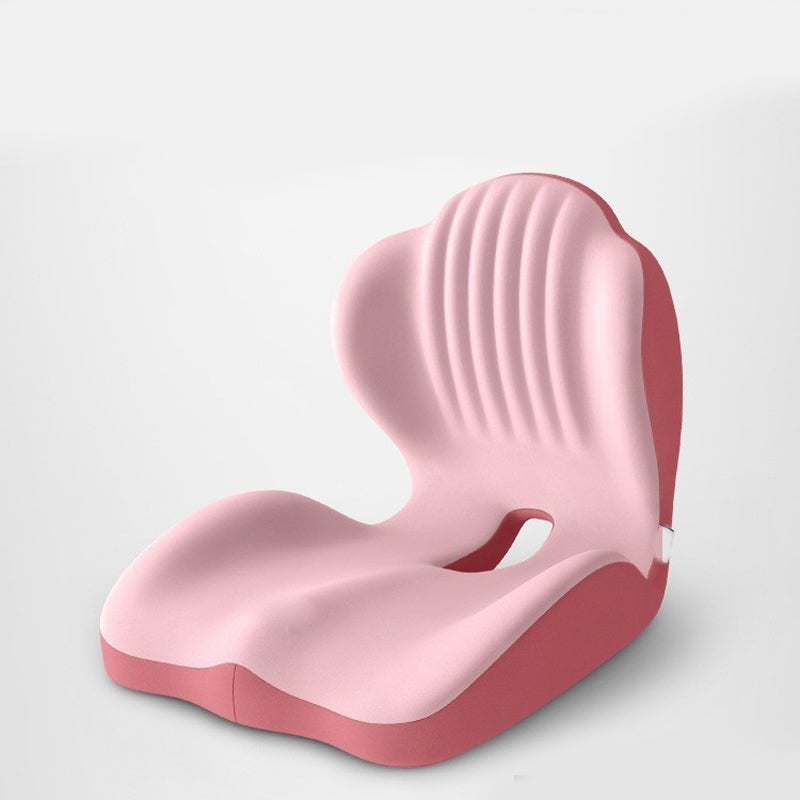 🪑 50% RABATT ! ✨ Ergonomisches Sitzkissen mit Lordosenstütze – Atmungsaktiver Sitzkomfort für Büro & Auto 🧘‍♂️