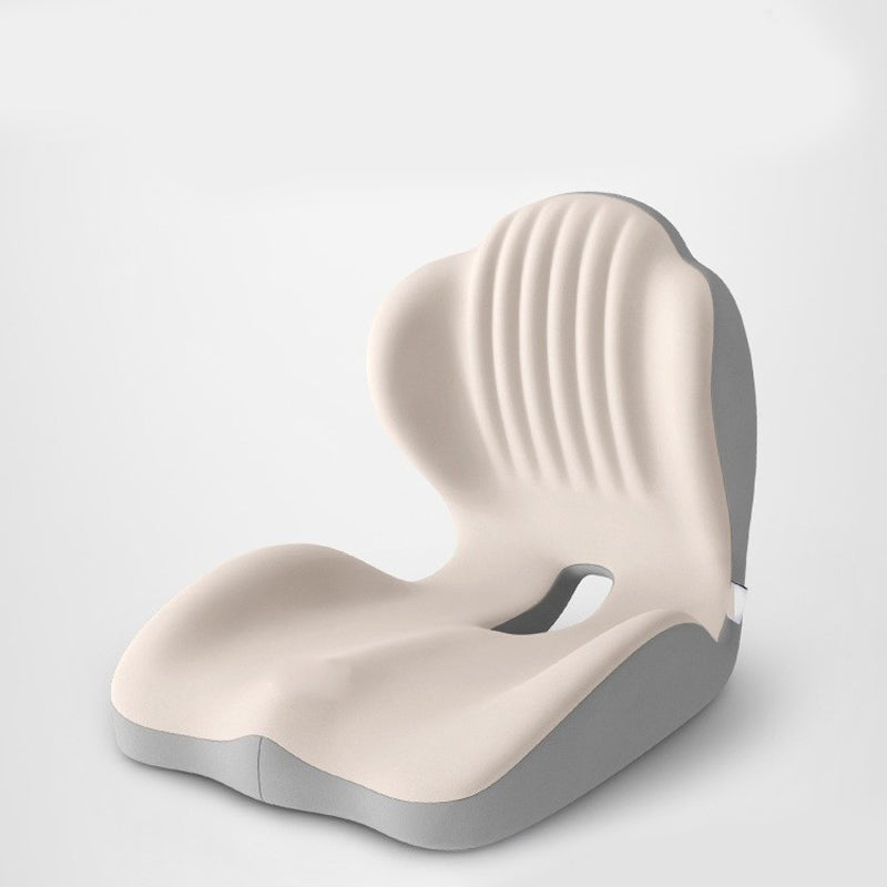 🪑 50% RABATT ! ✨ Ergonomisches Sitzkissen mit Lordosenstütze – Atmungsaktiver Sitzkomfort für Büro & Auto 🧘‍♂️