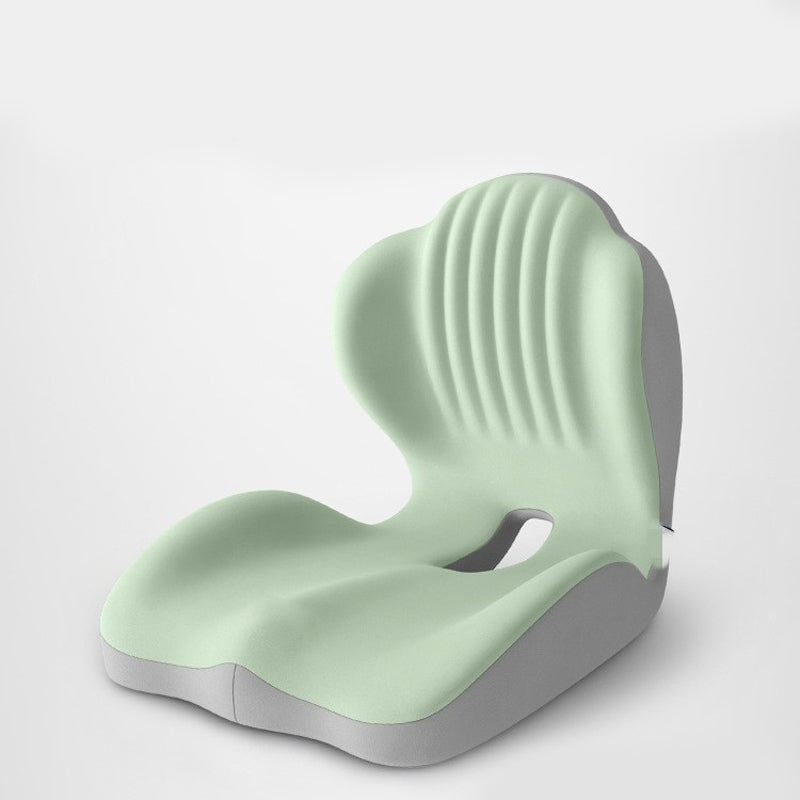 🪑 50% RABATT ! ✨ Ergonomisches Sitzkissen mit Lordosenstütze – Atmungsaktiver Sitzkomfort für Büro & Auto 🧘‍♂️