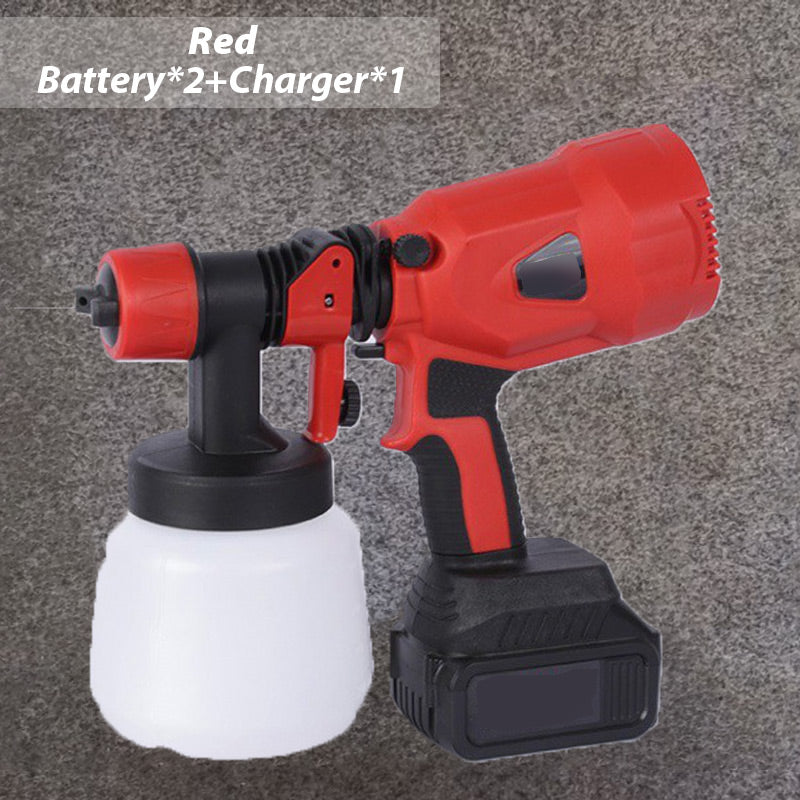 Gluschwein - 🎨⚡ KABELLOSES SPRÜHGERÄT – 5 Düsen, Hochdruck, ergonomisch 🔥💎 50% AUF RABATT – Perfekt für Lackierarbeiten, präzise & sauber.