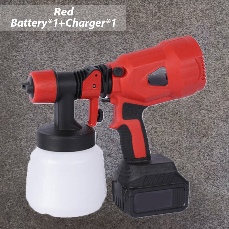 Gluschwein - 🎨⚡ KABELLOSES SPRÜHGERÄT – 5 Düsen, Hochdruck, ergonomisch 🔥💎 50% AUF RABATT – Perfekt für Lackierarbeiten, präzise & sauber.