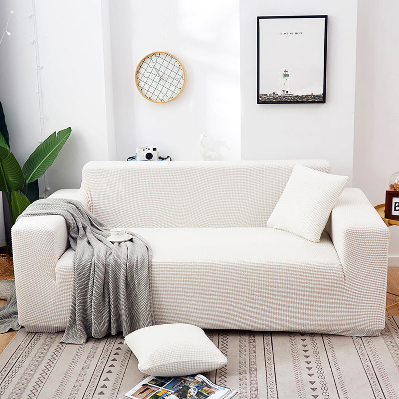 🛋️ 50% RABATT! 🧵 Jacquard-Stretch-Sofabezug aus Strick – Anti-Rutsch, Weicher Stoff & Universelle Passform 🏠