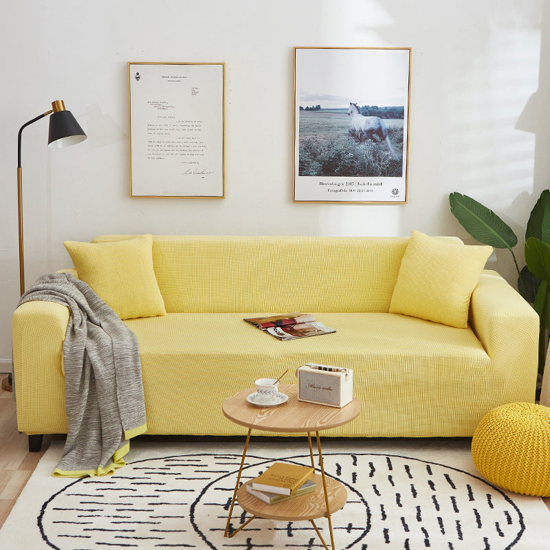 🛋️ 50% RABATT! 🧵 Jacquard-Stretch-Sofabezug aus Strick – Anti-Rutsch, Weicher Stoff & Universelle Passform 🏠