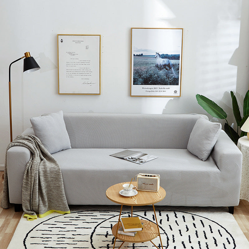 🛋️ 50% RABATT! 🧵 Jacquard-Stretch-Sofabezug aus Strick – Anti-Rutsch, Weicher Stoff & Universelle Passform 🏠