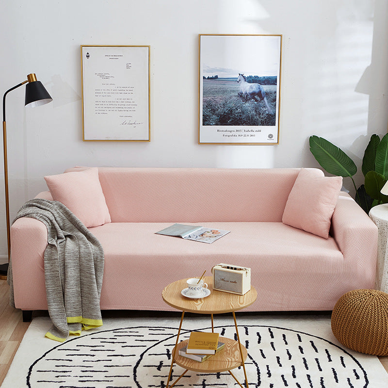 🛋️ 50% RABATT! 🧵 Jacquard-Stretch-Sofabezug aus Strick – Anti-Rutsch, Weicher Stoff & Universelle Passform 🏠