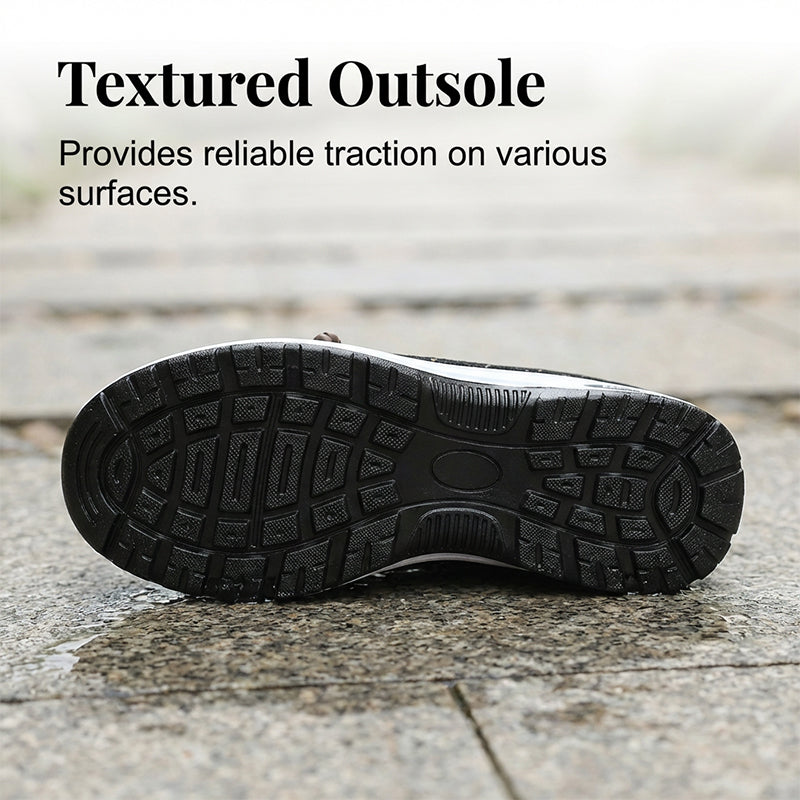 🔥👡 50 % Rabatt  -🛒 Flache Slipper aus atmungsaktivem Strick für Damen
