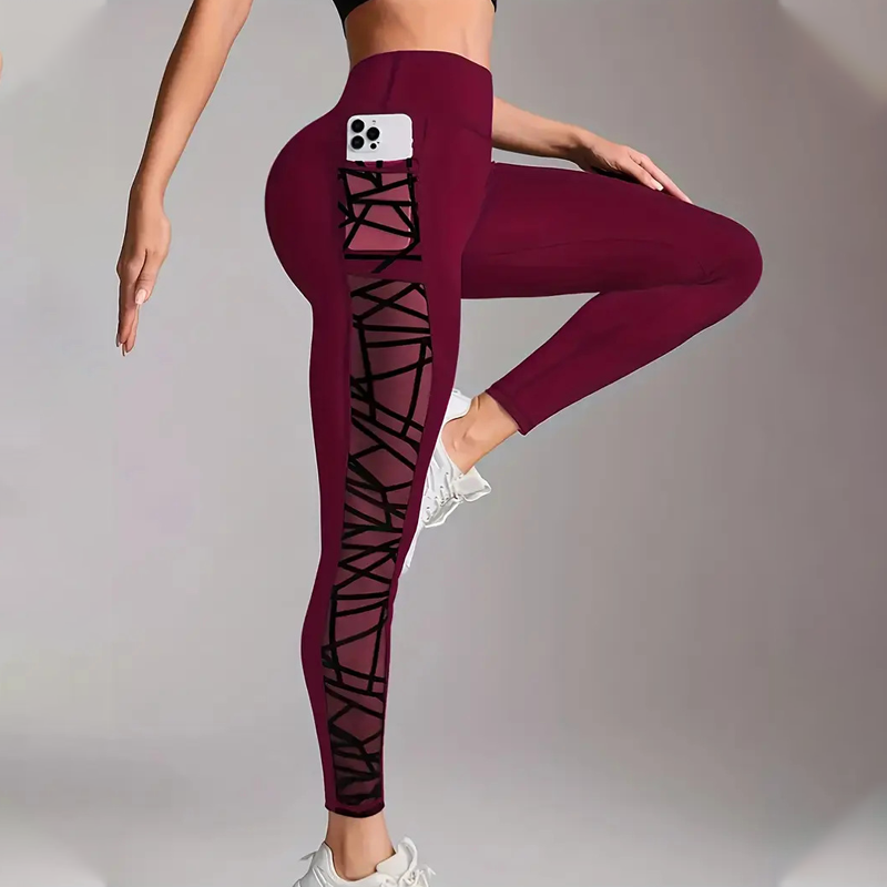 Gluschwein - 💎59 % Rabatt – jetzt für nur 17,99 € erhältlich🧘 Damen-Mesh-High-Waist-Yogahose mit Taschen – Atmungsaktive Mesh-Panels, Bleibt Kühl & Perfekt für Intensive Workouts 🌸