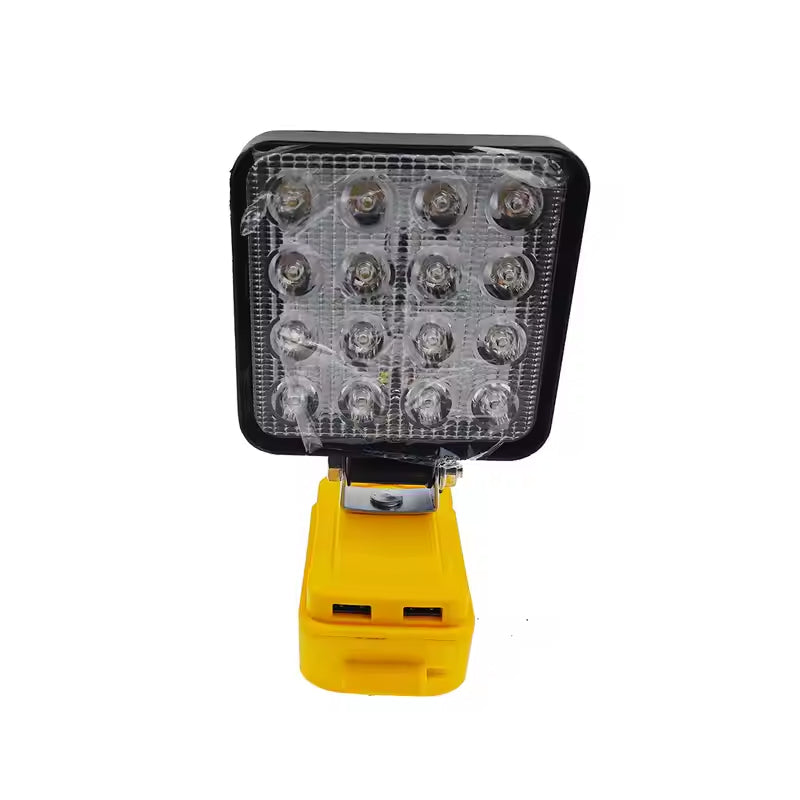 🔥Solange der Vorrat reicht 40 % Rabatt!🎉Makita 18V Arbeitslicht, 2-Modus LED Flutlicht mit zwei USB-Anschlüssen für Notfall