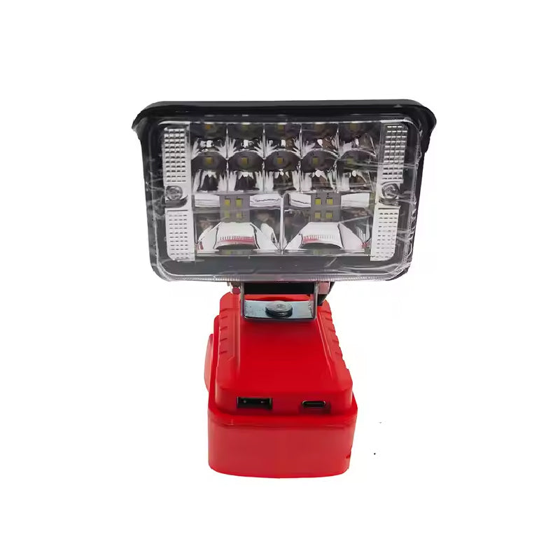 🔥Solange der Vorrat reicht 40 % Rabatt!🎉Makita 18V Arbeitslicht, 2-Modus LED Flutlicht mit zwei USB-Anschlüssen für Notfall