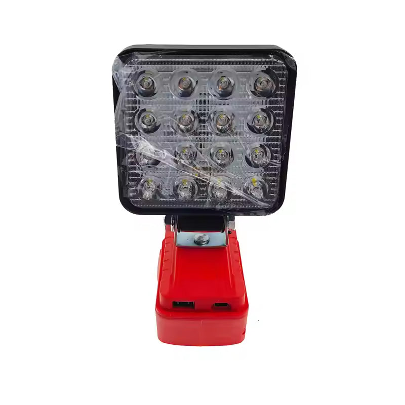🔥Solange der Vorrat reicht 40 % Rabatt!🎉Makita 18V Arbeitslicht, 2-Modus LED Flutlicht mit zwei USB-Anschlüssen für Notfall