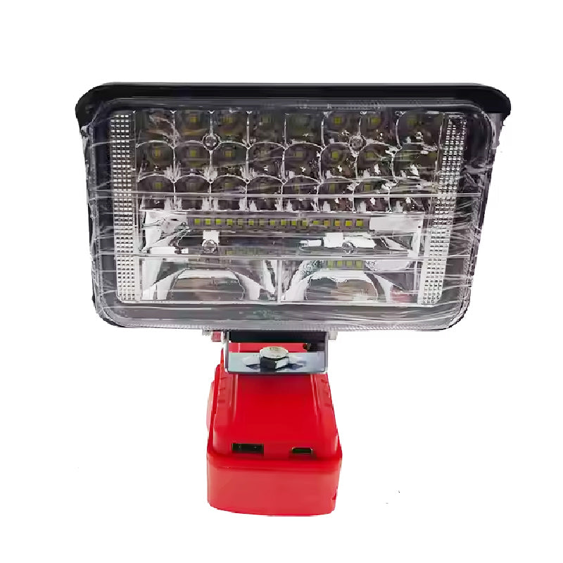 🔥Solange der Vorrat reicht 40 % Rabatt!🎉Makita 18V Arbeitslicht, 2-Modus LED Flutlicht mit zwei USB-Anschlüssen für Notfall