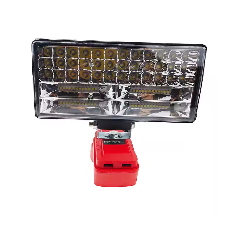 🔥Solange der Vorrat reicht 40 % Rabatt!🎉Makita 18V Arbeitslicht, 2-Modus LED Flutlicht mit zwei USB-Anschlüssen für Notfall
