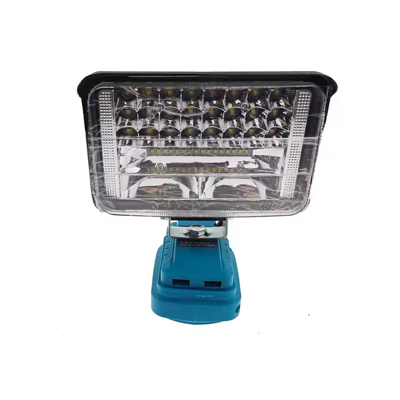 🔥Solange der Vorrat reicht 40 % Rabatt!🎉Makita 18V Arbeitslicht, 2-Modus LED Flutlicht mit zwei USB-Anschlüssen für Notfall
