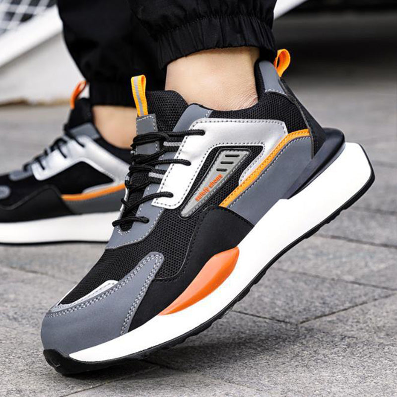 Gluschwein - 👟🔨🦺 AKTION-49%! Unzerstörbare Sicherheitsschuhe – Leichte Arbeitsschuhe, Stahlkappe & S1P-Standard (100% atmungsaktives Material)