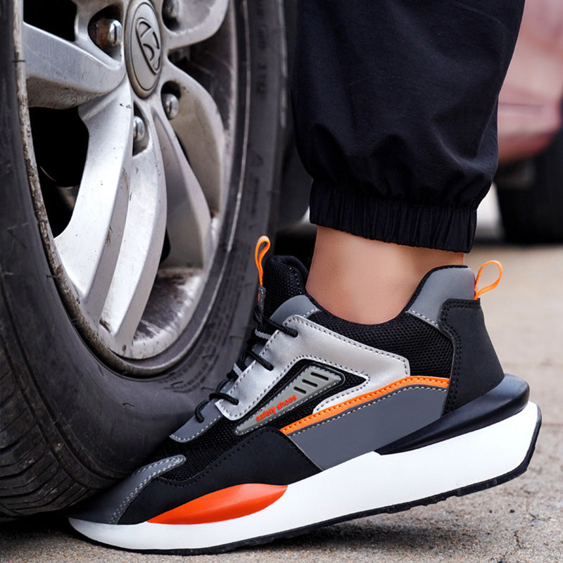 Gluschwein - 👟🔨🦺 AKTION-49%! Unzerstörbare Sicherheitsschuhe – Leichte Arbeitsschuhe, Stahlkappe & S1P-Standard (100% atmungsaktives Material)