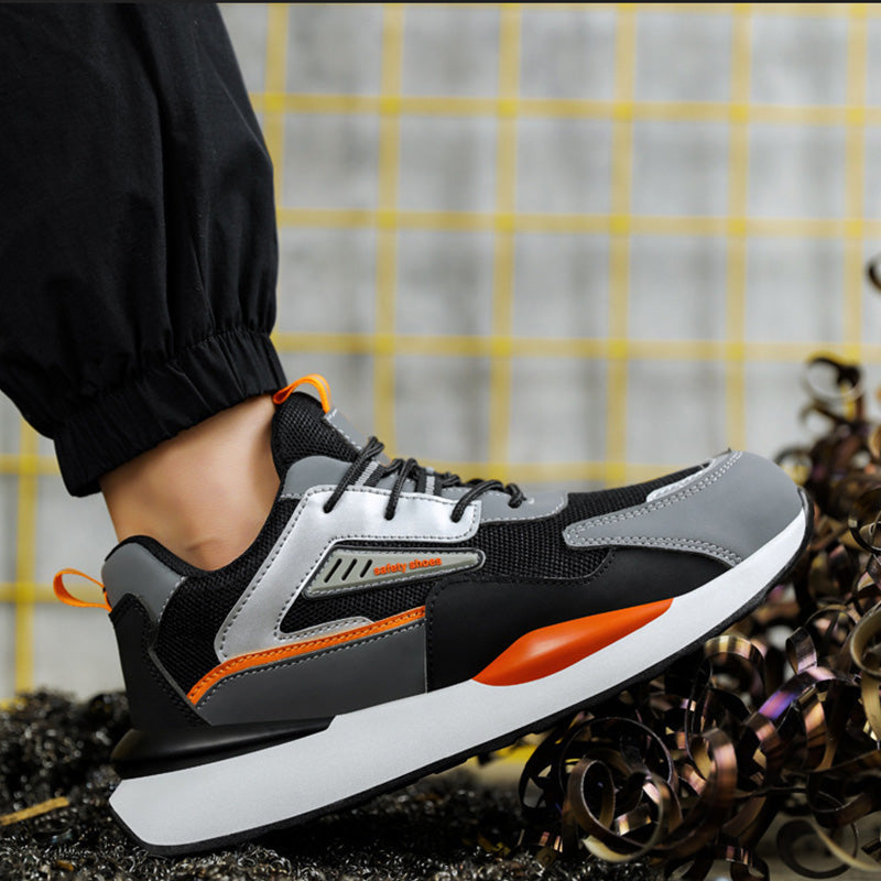 Gluschwein - 👟🔨🦺 AKTION-49%! Unzerstörbare Sicherheitsschuhe – Leichte Arbeitsschuhe, Stahlkappe & S1P-Standard (100% atmungsaktives Material)