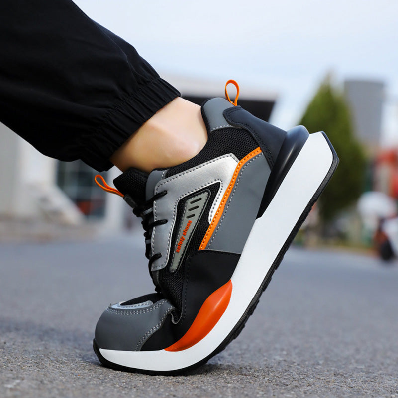 Gluschwein - 👟🔨🦺 AKTION-49%! Unzerstörbare Sicherheitsschuhe – Leichte Arbeitsschuhe, Stahlkappe & S1P-Standard (100% atmungsaktives Material)