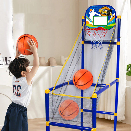 Gluschwein - ⏰Jetzt 50 % Rabatt!⛹️Schneller Versand 🚚💨Basketball-Arcade-Spiel für Kinder (Indoor) mit 4 Bällen🏀