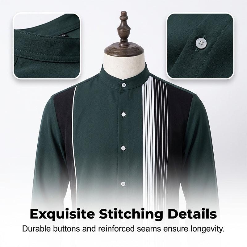 Gluschwein - 👔 60% RABATT! 🔥 Gestreiftes Herrenhemd & Hose 2-teiliges Set – Stilvoll, Bequem & Perfekt Für Einen Lässigen Look 👖