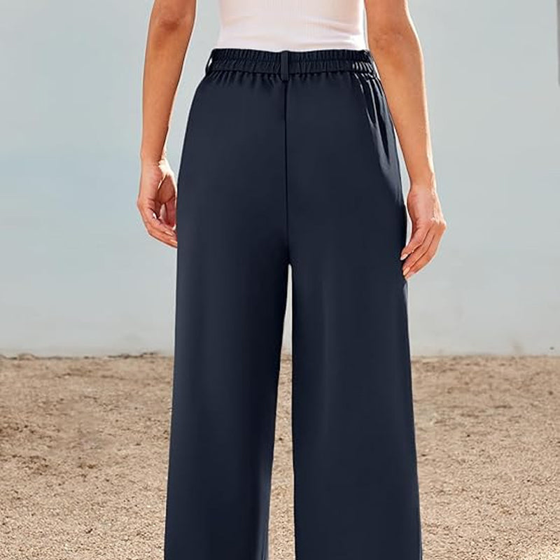 Gluschwein - ✨💥Lässige Hose mit hohem Bund und geradem Bein für Damen