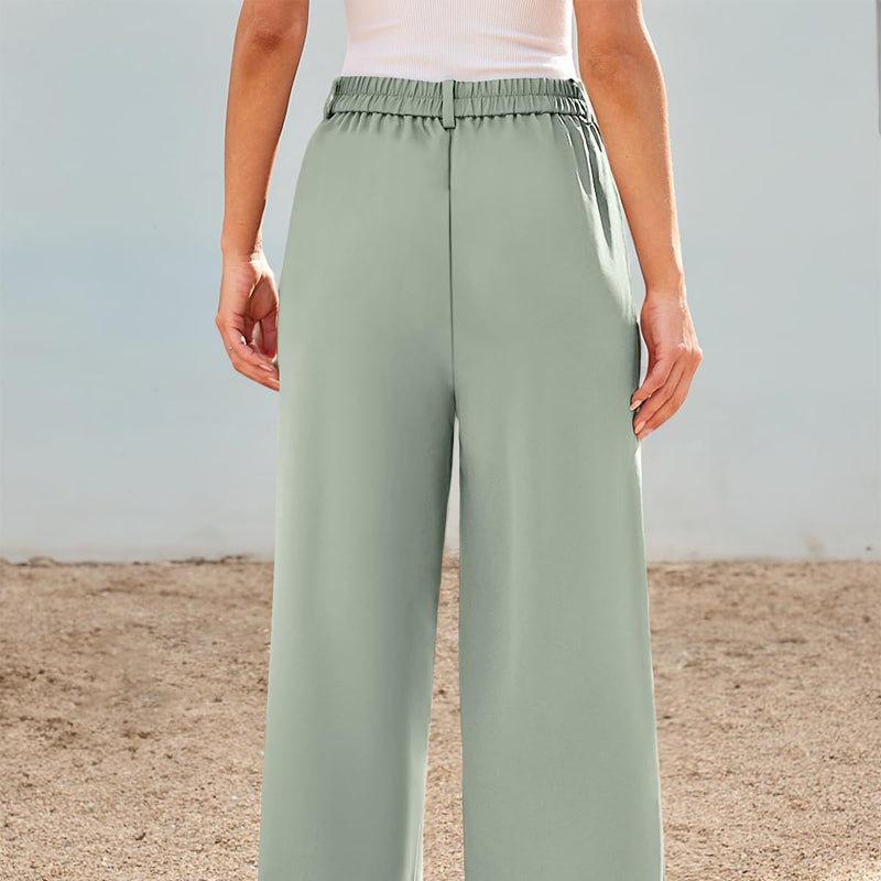 Gluschwein - ✨💥Lässige Hose mit hohem Bund und geradem Bein für Damen