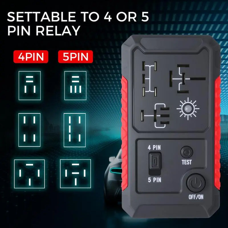 🔥Solange der Vorrat reicht 40 % Rabatt!🎉USB-C Kfz-Relaisprüfer für 4/5-polige Relais
