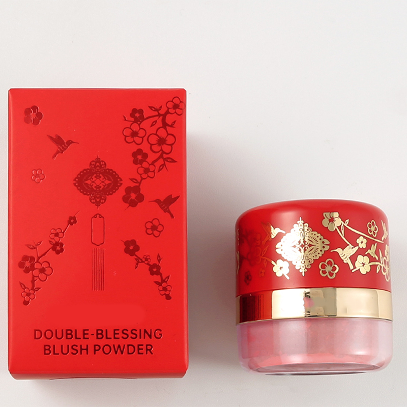 📢2 zum Preis von 1⏰Tragbares Puderrouge mit Puderquaste