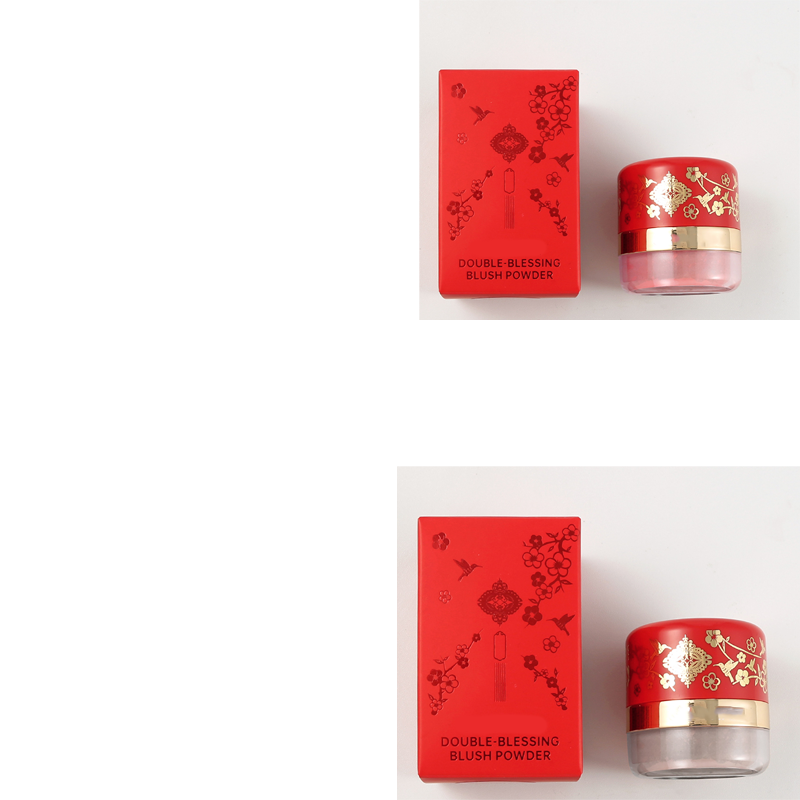 📢2 zum Preis von 1⏰Tragbares Puderrouge mit Puderquaste