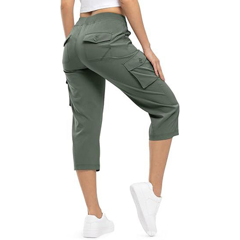 💥✨Nur für kurze Zeit:49% Rabatt ✨Leichte Cargo-Caprihosen für Damen🌿 Komfort und Stil für jedes Abenteuer 🌿